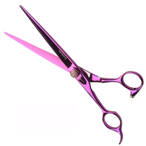Iceman Bling Pink 7” Left-Handed Scissors - Image 2