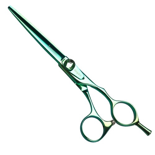 Iceman Bling Emerald 6" Hairdressing Scissors - Image 3