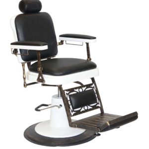 Black Chicago Barber Chair