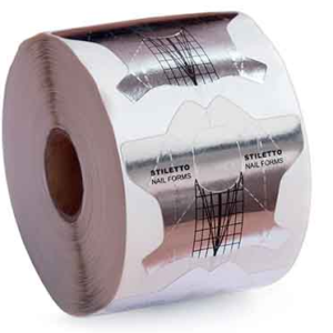 Stiletto Nail Form - 500 Roll