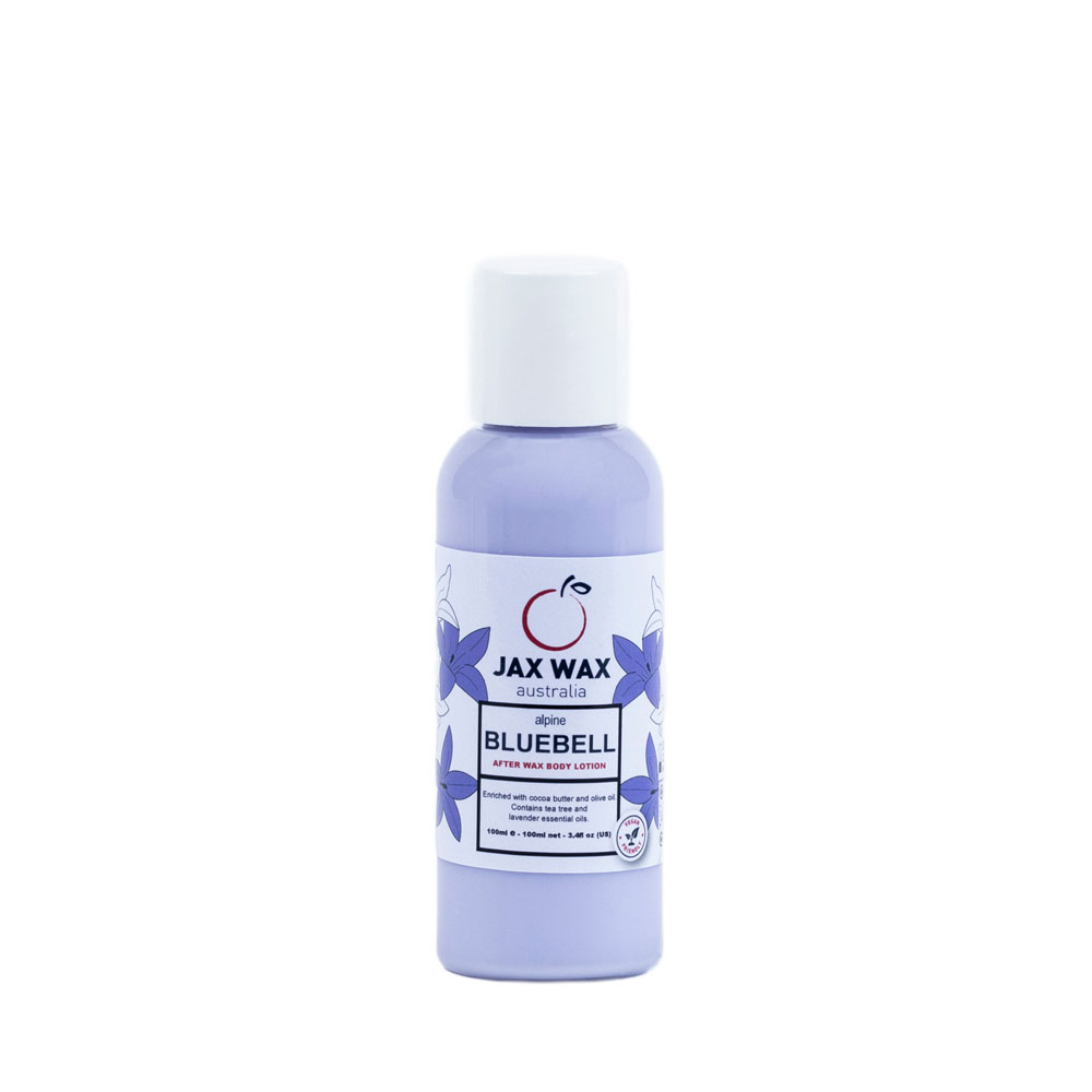 Jax Wax Australia Alpine Bluebell After Wax Body Lotion 100ml