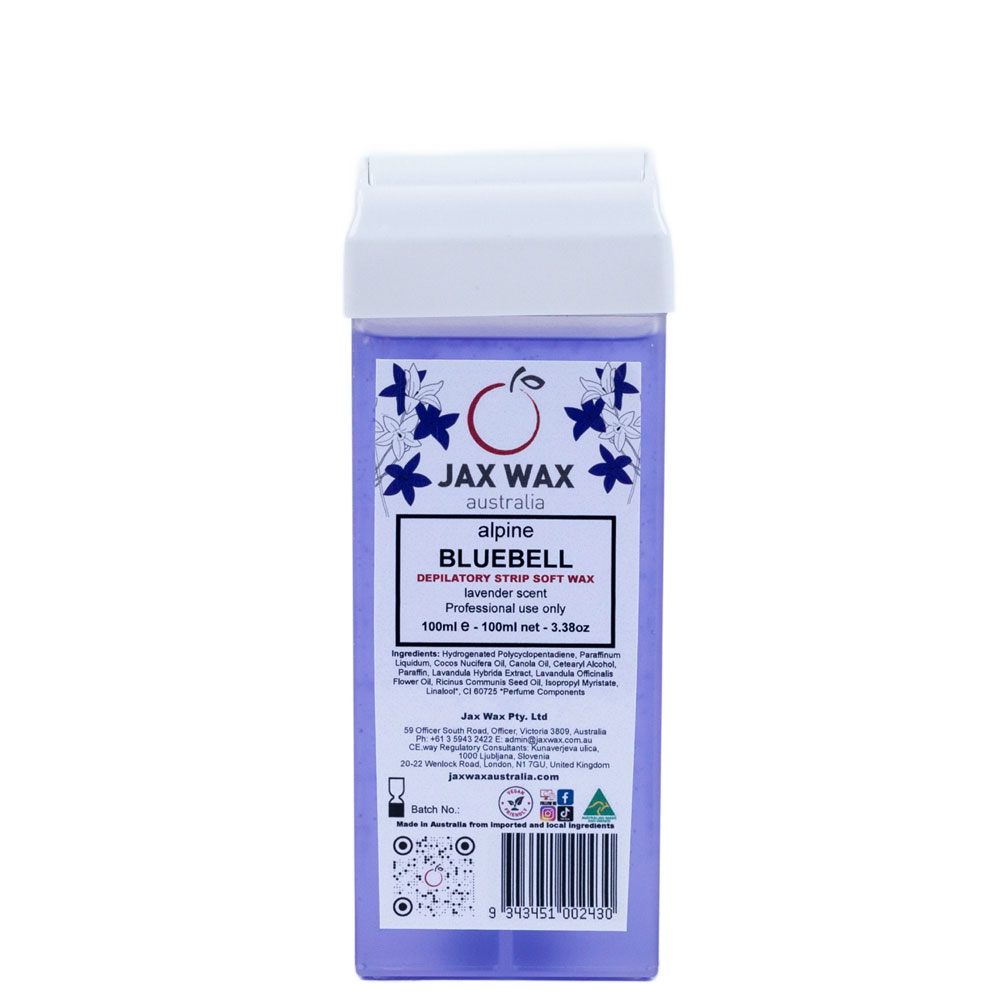 Jax Wax Australia Cartridges Alpine Bluebell with roller 100ml