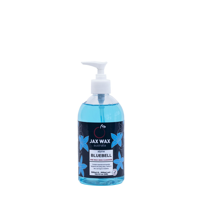 Jax Wax Australia Alpine Bluebell Pre Wax Cleanser 500ml
