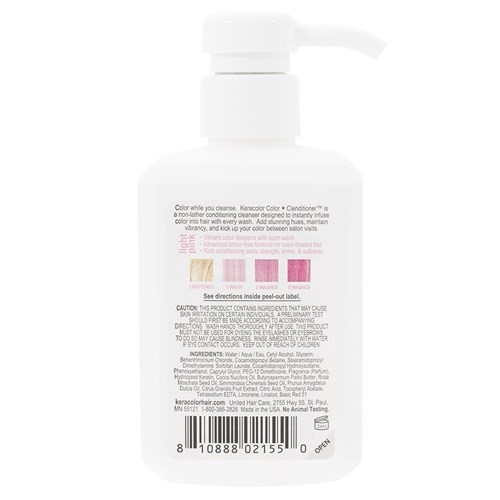 Keracolor Color Clenditioner Colour Shampoo Light Pink - Image 3