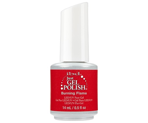 IBD Just Gel Polish Burning Flame