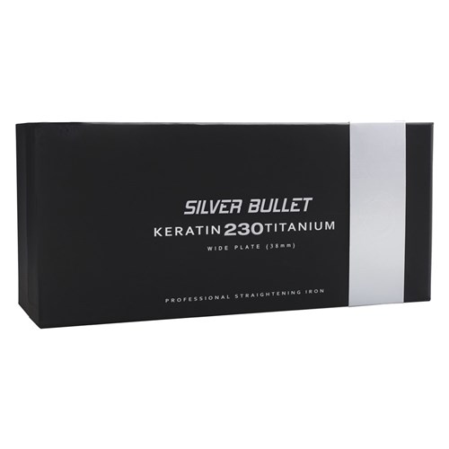 Silver Bullet Keratin 230 Titanium Wide Plate Hair Straightener - Image 2