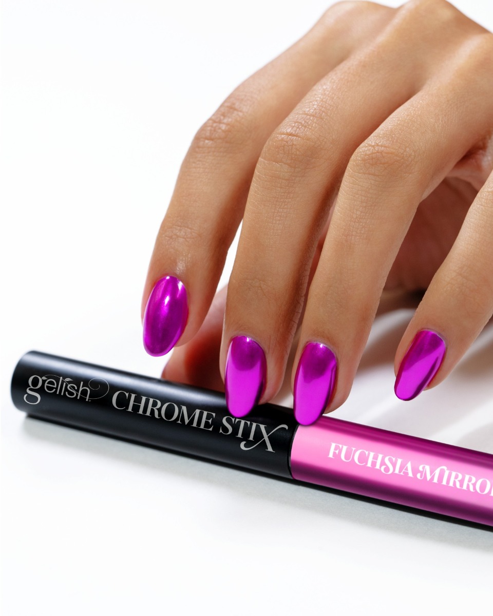 Gelish Chrome Stix Fuchsia Mirror - Image 2