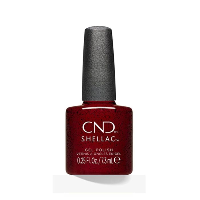 CND Shellac Needles and Red