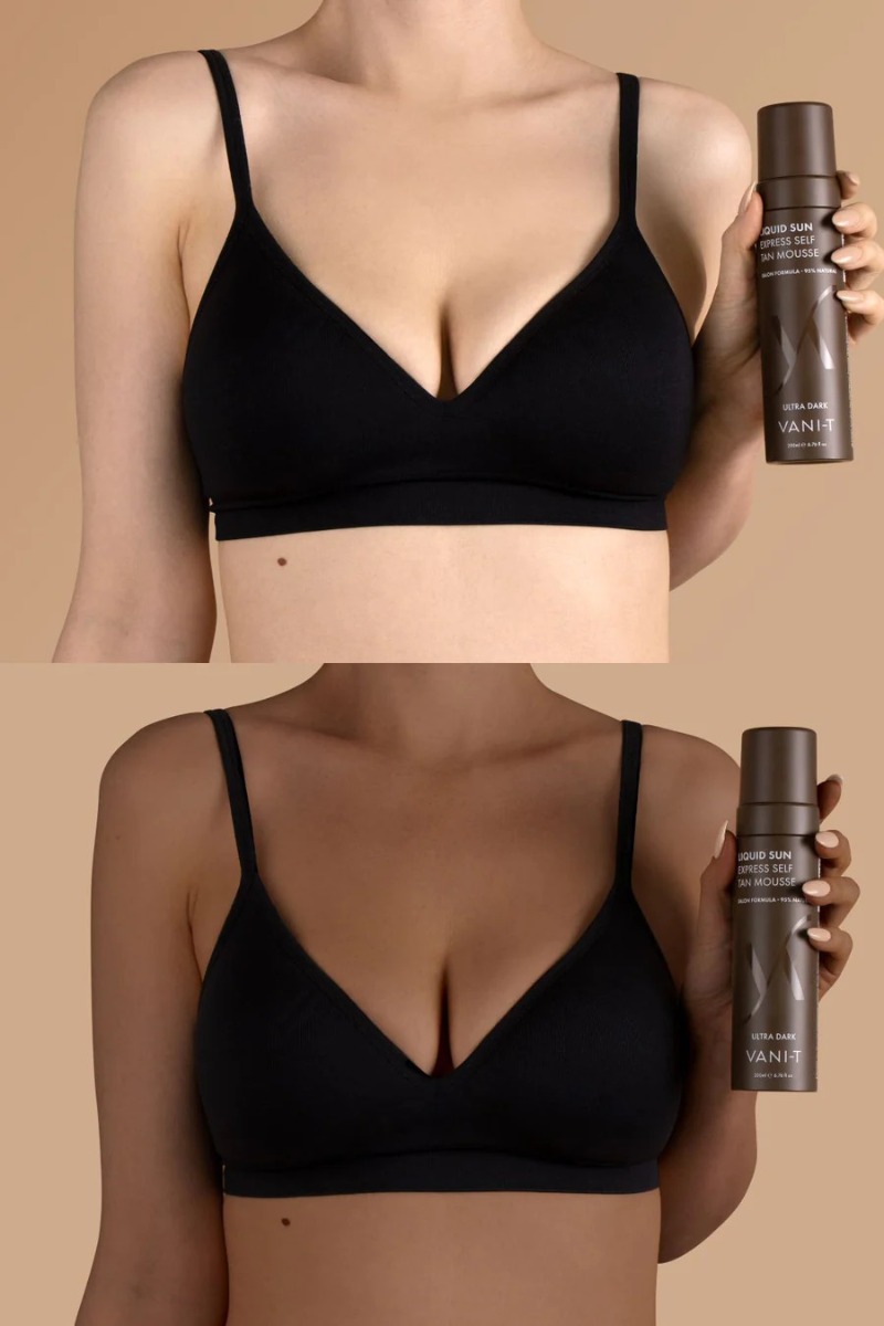 Vani-T Liquid Sun Express Self Tan Mousse - Ultra Dark - Image 2