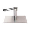 Kathleen Styling Chair- Agave - Square Base Steel
