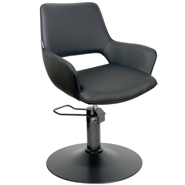 Joiken Indigo Black Styling Chair Hydraulic - Image 3