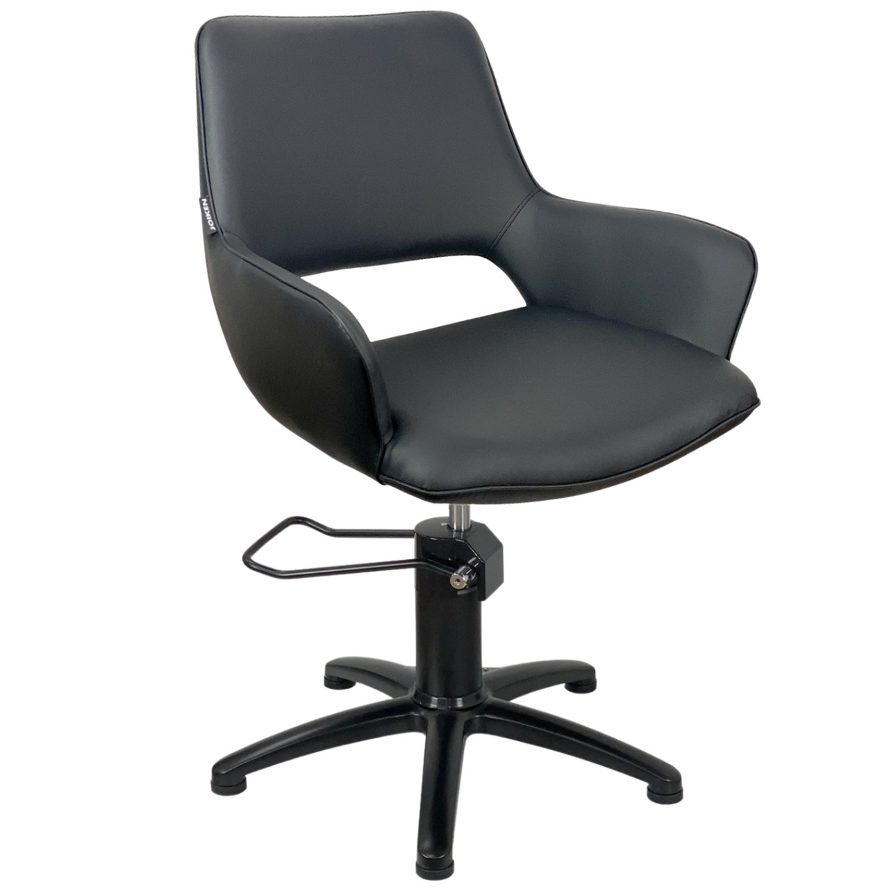 Joiken Indigo Black Styling Chair Hydraulic - Image 7