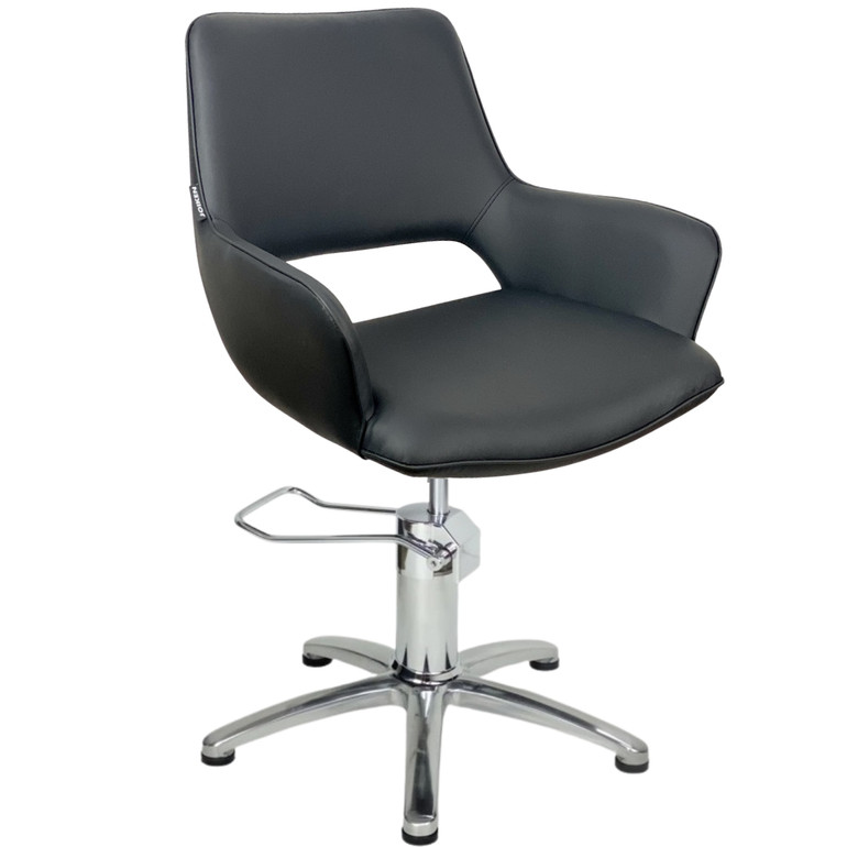 Joiken Indigo Black Styling Chair Hydraulic - Image 6
