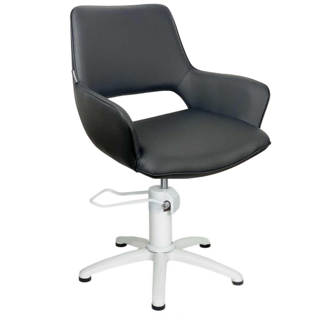 Joiken Indigo Black Styling Chair Hydraulic - Image 5