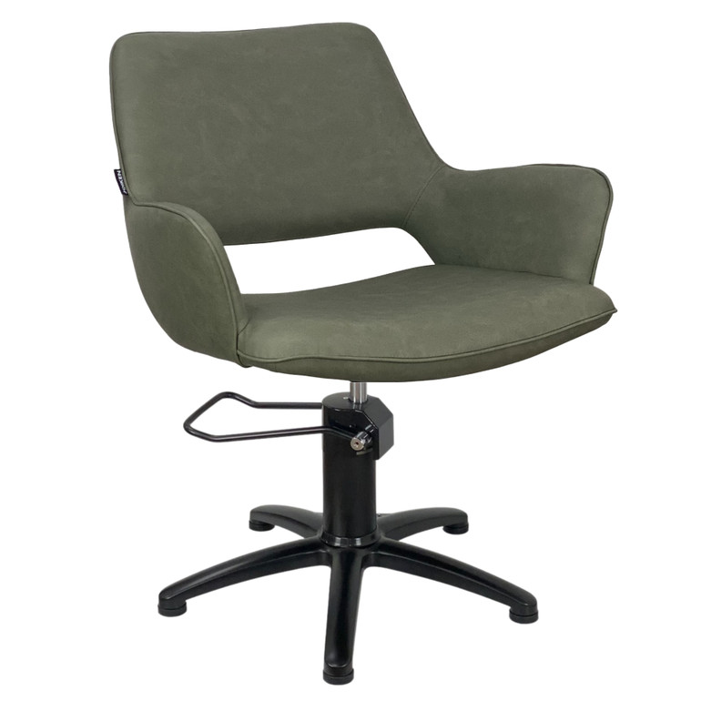 Joiken Indigo Forest Green Styling Chair Hydraulic - Image 3