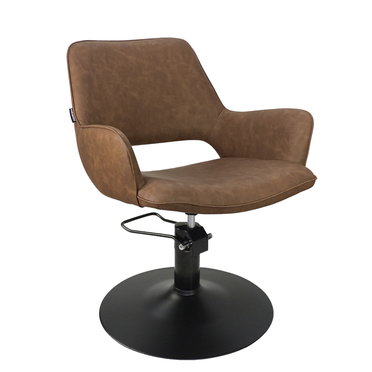 Joiken Indigo Tan Styling Chair Hydraulic - Image 3