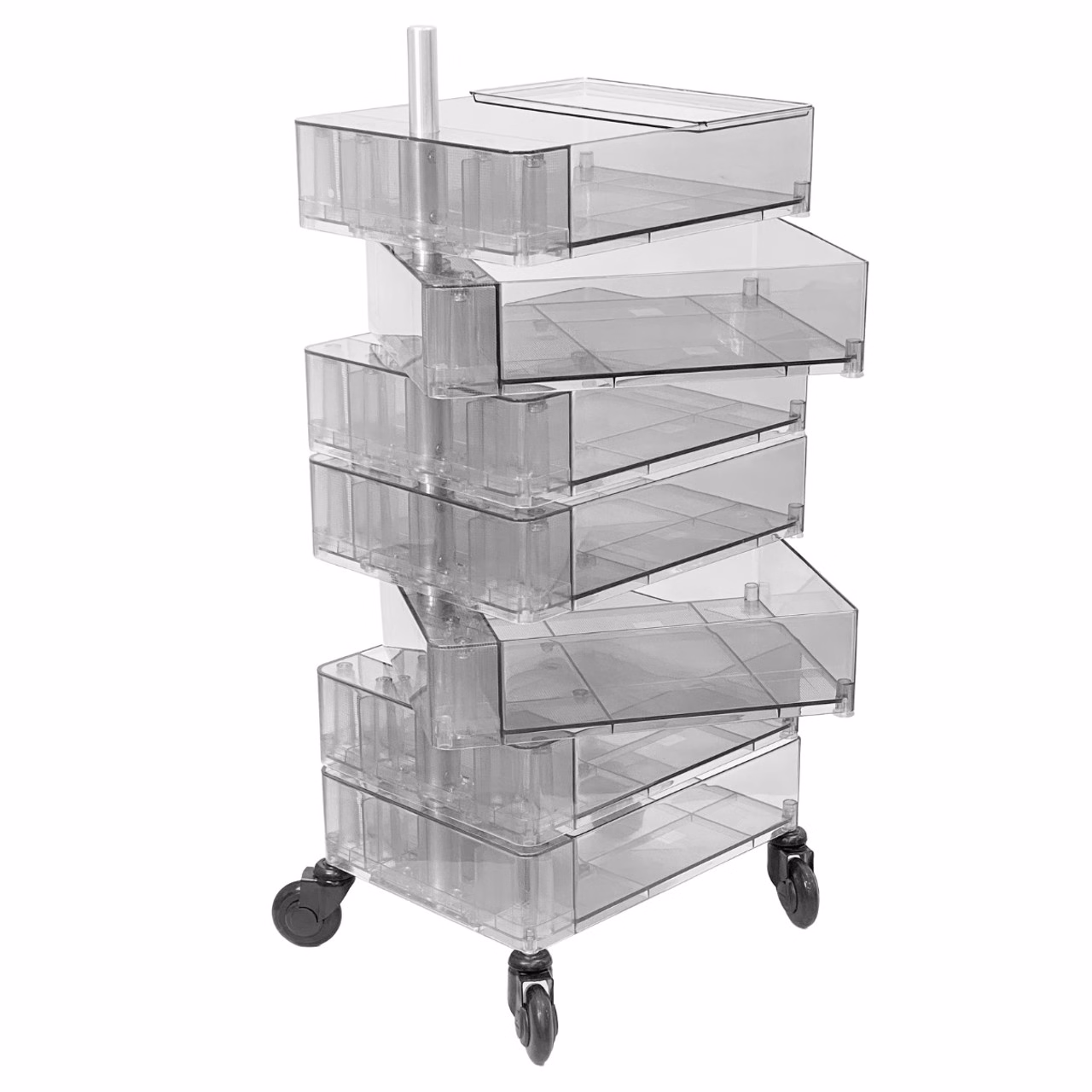 Aries 7 Tier Hairdressing Beauty Salon Trolley - Image 5