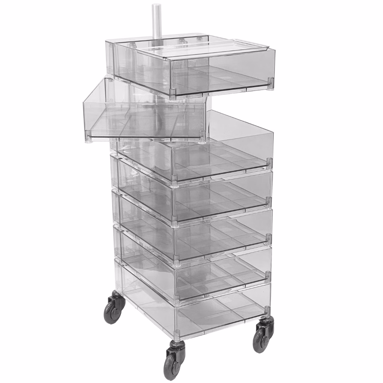 Aries 7 Tier Hairdressing Beauty Salon Trolley - Image 4